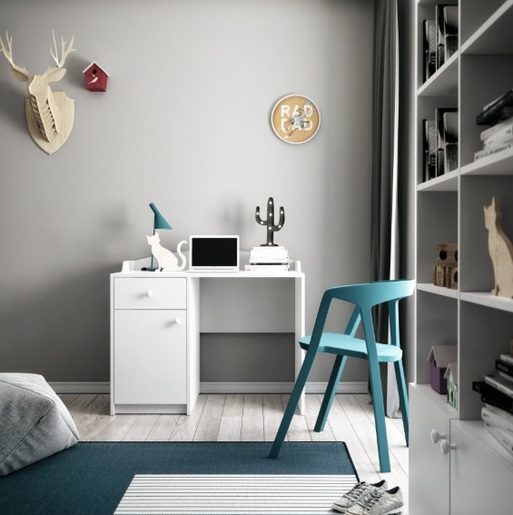 Dječji pisaći stol - bijeli