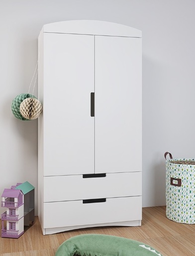 Dječji ormar - Classic - bijeli