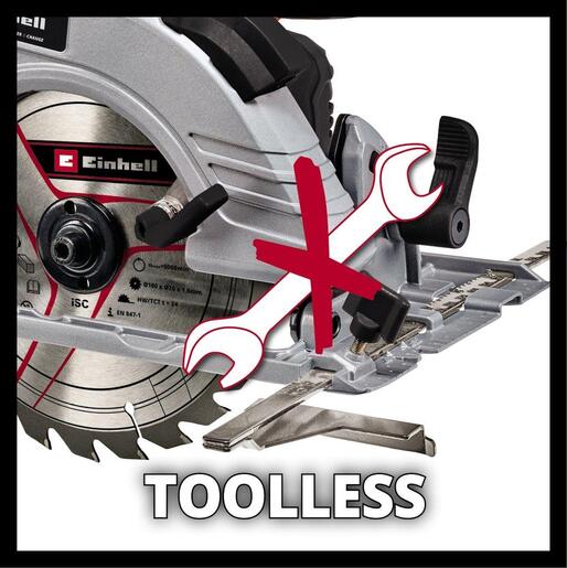 EINHELL akumulatorska ručna kružna pila TE-CS 18/190 Li BL-Solo