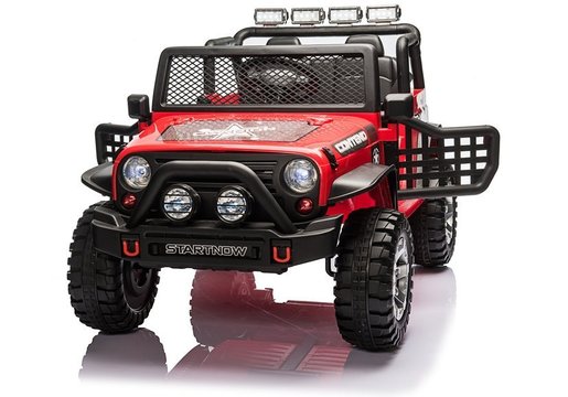 Automobil na akumulator Jeep XMX618 crveni