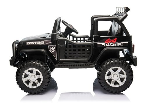 Automobil na akumulator Jeep XMX618 crni