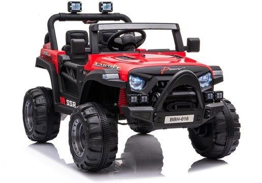 Automobil na akumulator Jeep BBH016 crveni