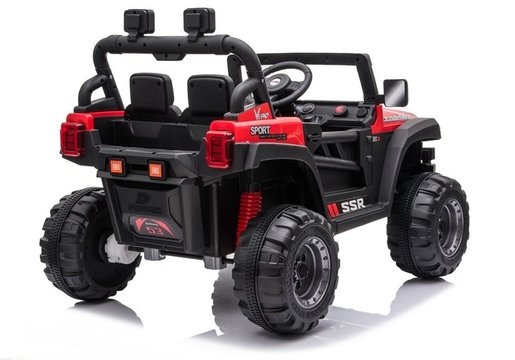 Automobil na akumulator Jeep BBH016 crveni