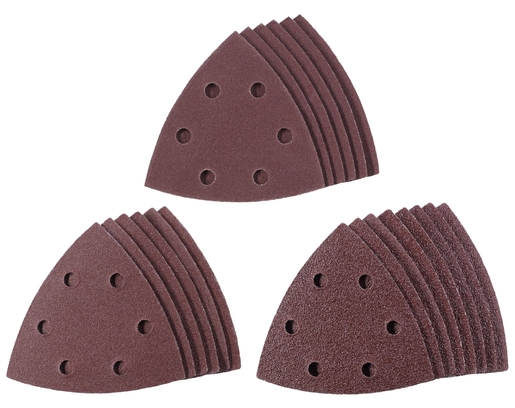 KWB set brusnih papira 20/1 (gr. 60/120/180), 93x93x93 mm, za TC-DS 19, TE-MG 200 CE