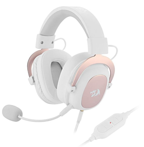 Redragon ZEUS 2 H510W, Gaming slušalice, Bijela
