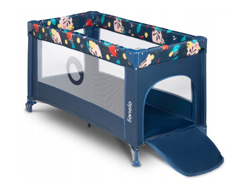 Lionelo dječji prijenosni krevetić Stefi, plava