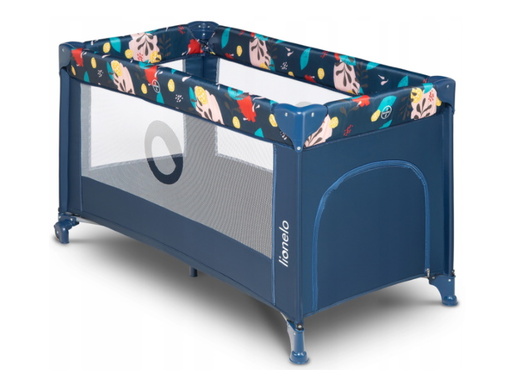 Lionelo dječji prijenosni krevetić Stefi, plava