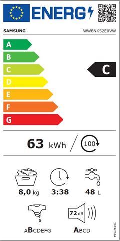SAMSUNG perilica rublja WW8NK52E0VW/LE