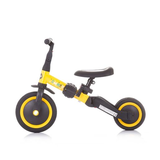 Chipolino tricikl/balance bike 2u1 Smarty Yellow