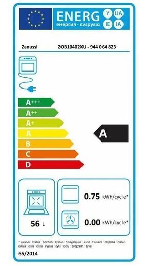 Zanussi pećnica ZOB10402XU