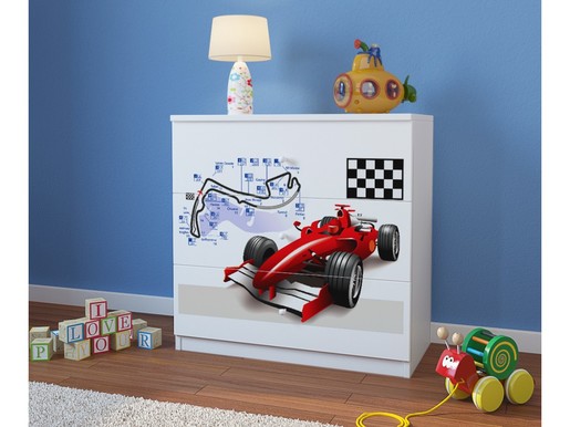 Dječja komoda - formula - bijela