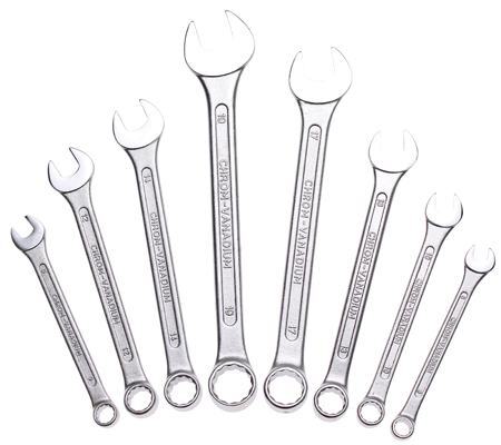 BGS Set vilj.-okastih ključeva 8-19mm 8-djelni pro+ 1193