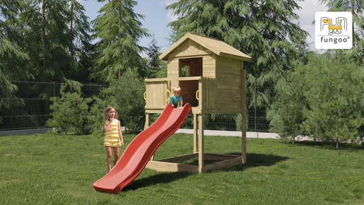 Fungoo drveno dječje igralište - Kućica GALAXY S