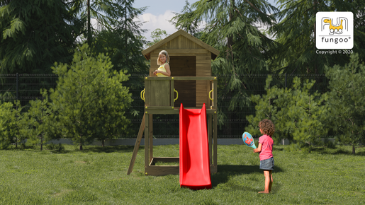 Fungoo drveno dječje igralište - Kućica GALAXY S