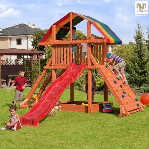 Fungoo drveno dječje igralište ROCKET toranj