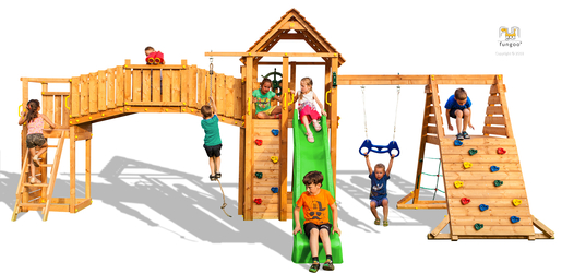 Fungoo drveno dječje igralište FUN GYM - Maxi set