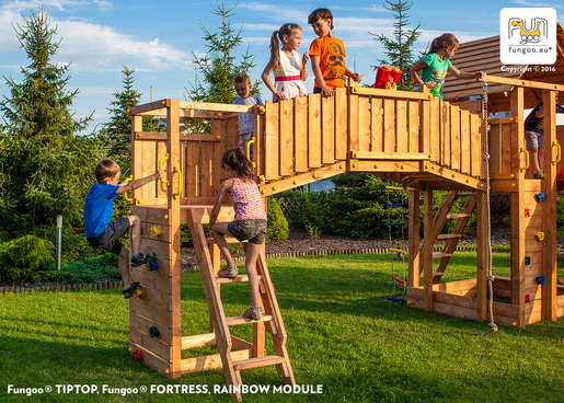 Fungoo drveno dječje igralište FUN GYM - Maxi set