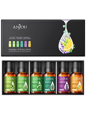 Anjou eterična ulja, 6 vrsta, 6x10 ml