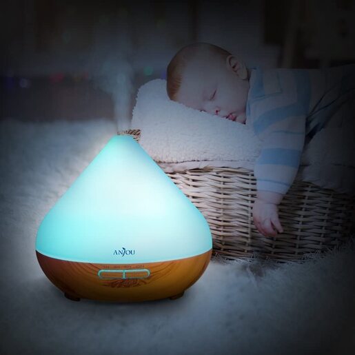 Anjou aroma difuzor eteričnih ulja, svijetlo smeđi, kapacitet 300 ml