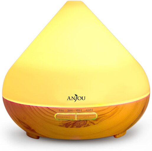 Anjou aroma difuzor eteričnih ulja, svijetlo smeđi, kapacitet 300 ml