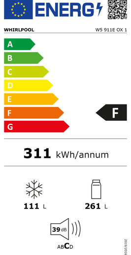 Whirlpool hladnjak W5 911E OX 1