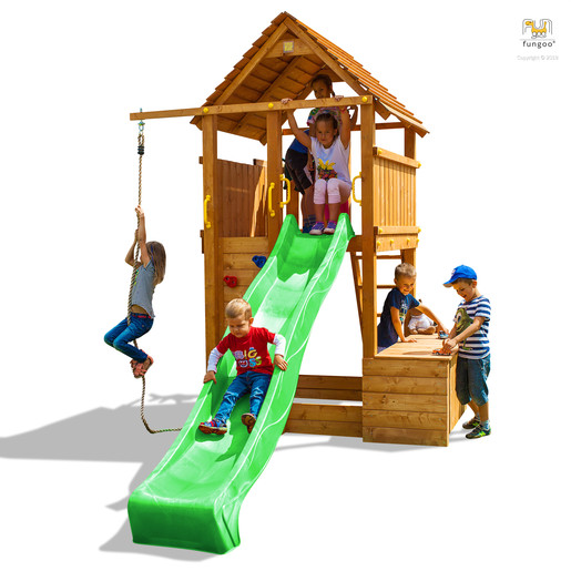 Fungoo drveno dječje igralište FORTRESS TOYBOX set