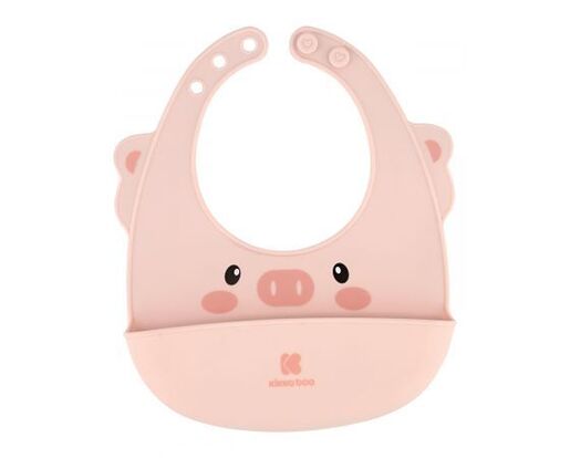 Kikka Boo silikonski podbradak Pink