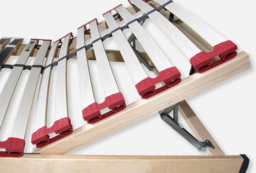 HESPO elastična podloga FOCUS G 190X 80 - podnica visine 9cm s mogućnošću mehaničkog podešavanja uzglavlja