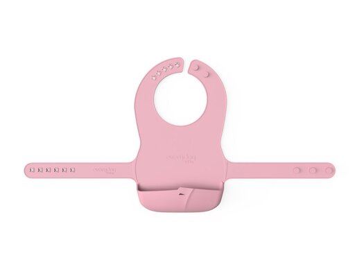 Everyday baby silikonski podbradnjak, Roza