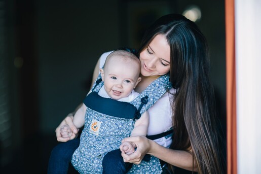 Ergobaby Omni 360 nosiljka, Batik plava