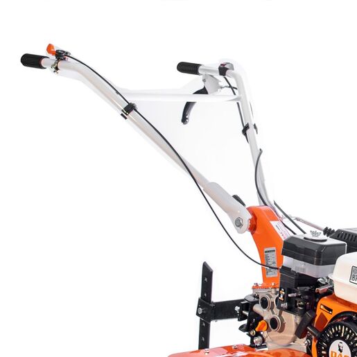 RURIS motorna kopačica DAC 7000K, 7 KS, 212 cm3, 80 kg, 3 brzine, gumeni kotači + plug razgrtač