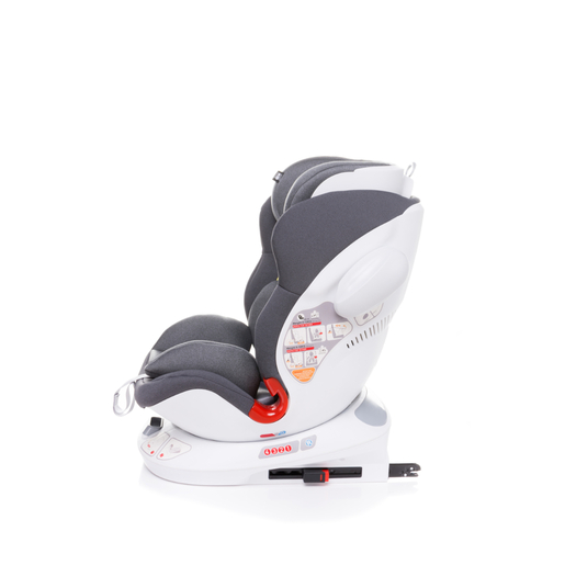 4BABY autosjedalica Space-Fix Graphite  grupa 0+/1/2/3 (0-36kg)