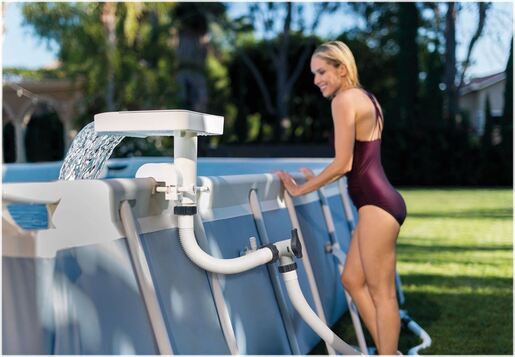 INTEX bazenski vodopad "multi-color led"