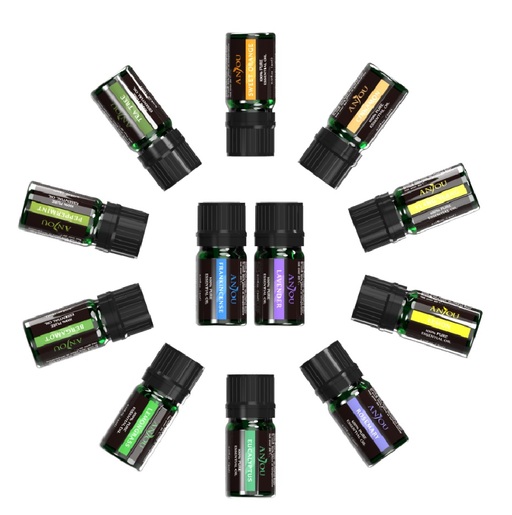 Anjou eterična ulja, 12 vrsta, 12x5 ml AJ-PCN013