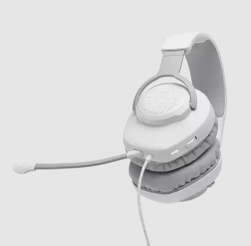 JBL Quantum 100, gaming slušalice PC/PS4/Xbox/Switch, bijele