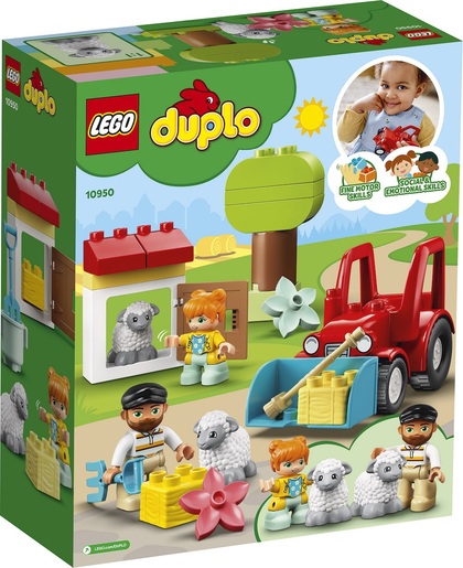 LEGO 10950 DUPLO Farm Traktor i briga o životinjama na farmi