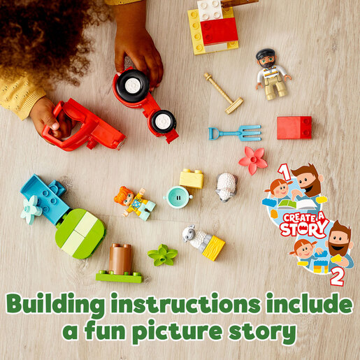 LEGO 10950 DUPLO Farm Traktor i briga o životinjama na farmi