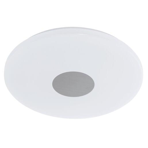 EGLO plafonjera LED, 18 W, prom 375, nikl-mat/bijela 'VOLTAGO'