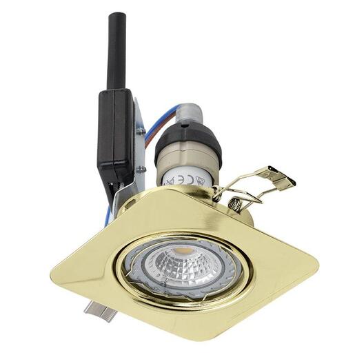 EGLO ugradbena/1, LED, gu10, 5 W, 87x87, 3000K, mesing 'PENETO'