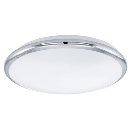 EGLO plafonjera/1, LED, 12 W, prom 300, krom/bijela 'MANILVA'
