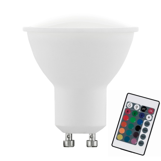 ŽARULJA LED, SET 3 KOM, GU10, 3X4W, 3000K, 220lm, RGB-BIJELA DIMABILNA