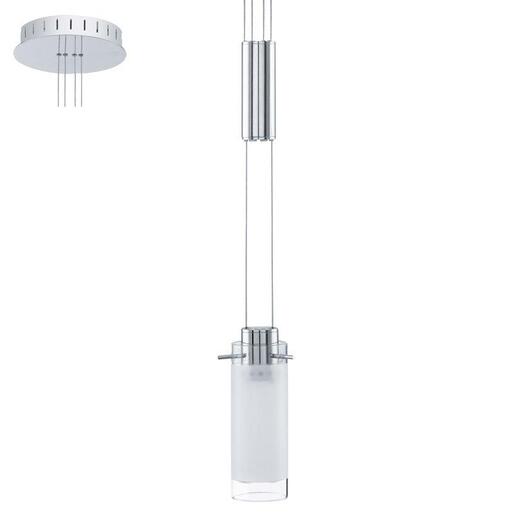 EGLO visilica/1, LED 1x6 W, krom/staklo 'AGGIUS'