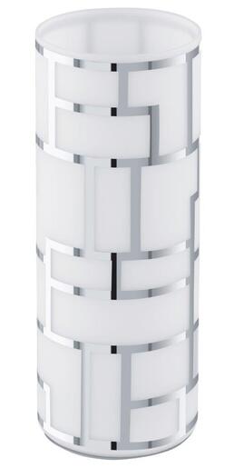 EGLO stolna/1, E27x1, krom/staklo 'BAYMAN'