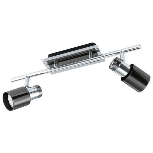 EGLO reflektor/2, LED, GU10, 2x5 W, krom/crna 'DAVIDA 1'
