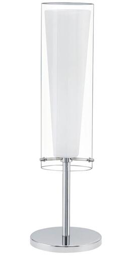 EGLO stolna/1 E27 1x60 W krom/bistro/bijelo 'PINTO'