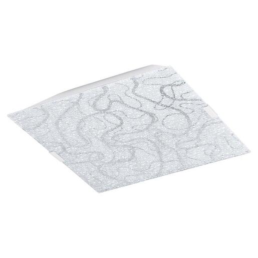 EGLO plafonjera/1, LED, 12 W, čelik/bijela struktur 'ARDALES'