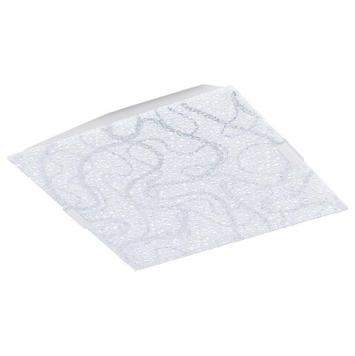 EGLO plafonjera DL/1 217X217 GLAS M.STRUKTUR 'ARDALES 1'