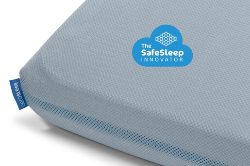 AeroSleep plahta s gumicom 140x70cm, plava