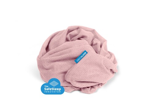 AeroSleep plahta s gumicom 60x120cm, ružičasta