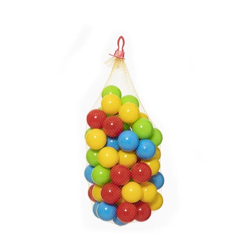 Set od 60 kom loptica u mreži, Ø 6.5 cm